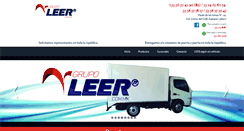 Desktop Screenshot of leer.com.mx